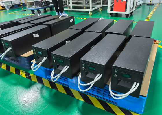 FoShan RJ 24v 36v 48v 400ah 600ah 800ah lithium LFP batteries for KION AGV Robotics CE TUV Listed